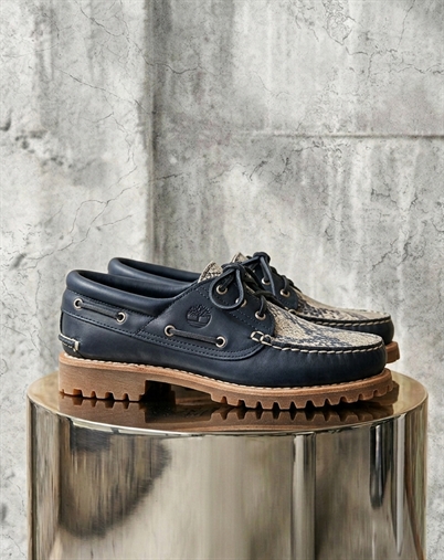 Timberland - Authentic Boat Shoe Loafers - Snake Print Suede
